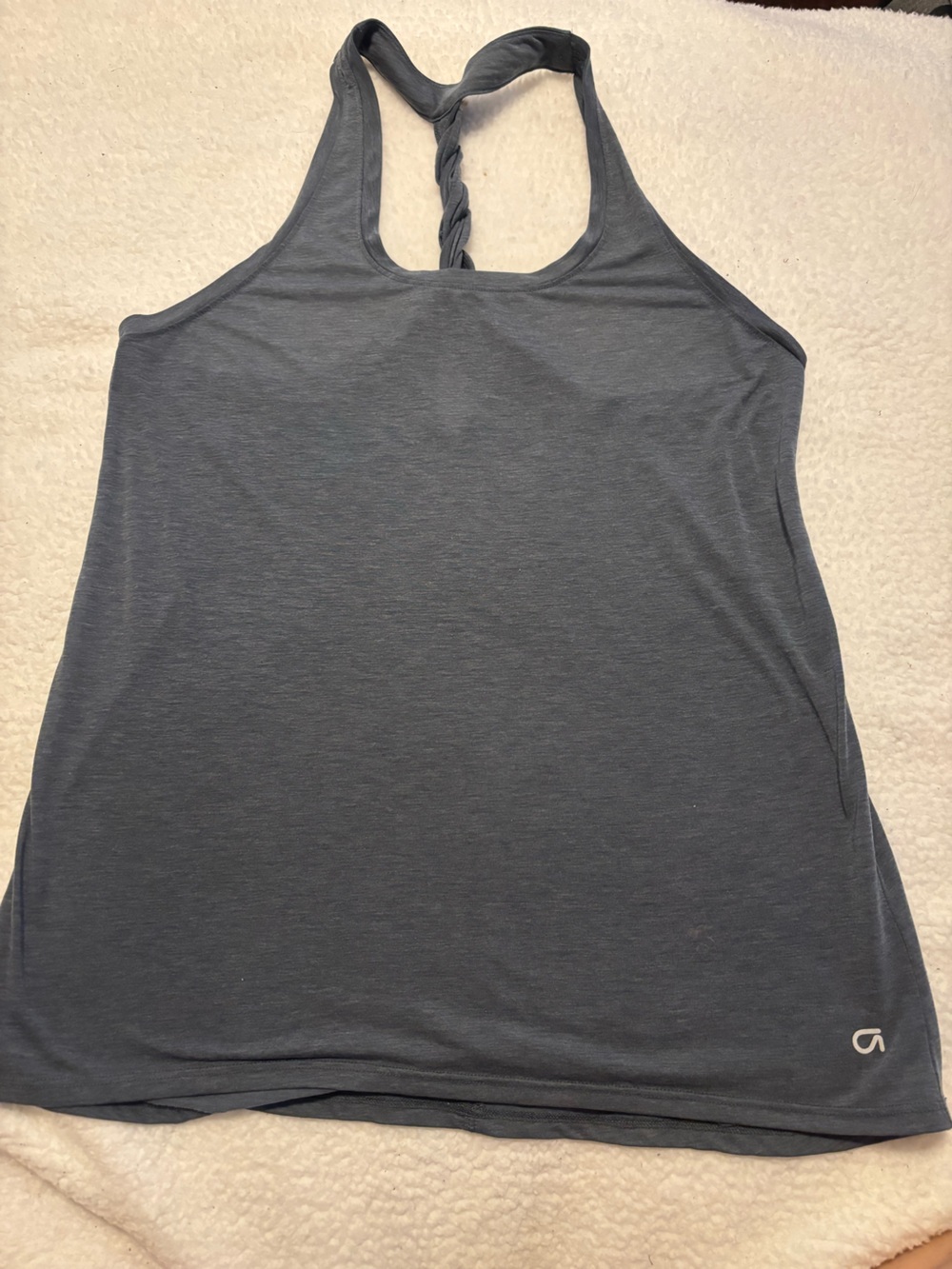 GAP Men's Tank Top - Charcoal Gray